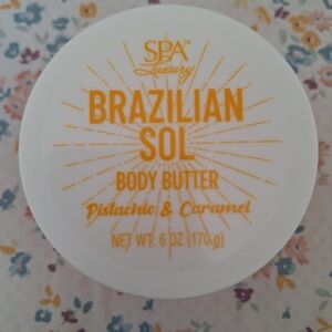 Pistachio & Caramel Body Butter — White/Gold